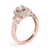 Engagement Rings Halo Round - TN84039